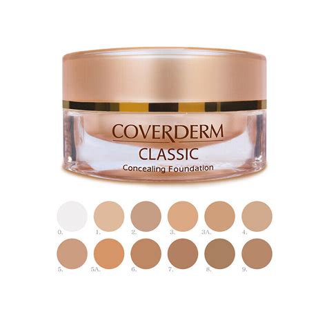 CoverDerm Classic Waterproof Concealing Foundation .